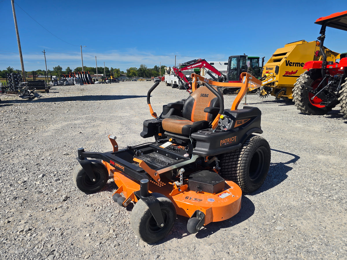 USED SCAG PATRIOT 61" SAME AS NEW - #6168871 - $8,100