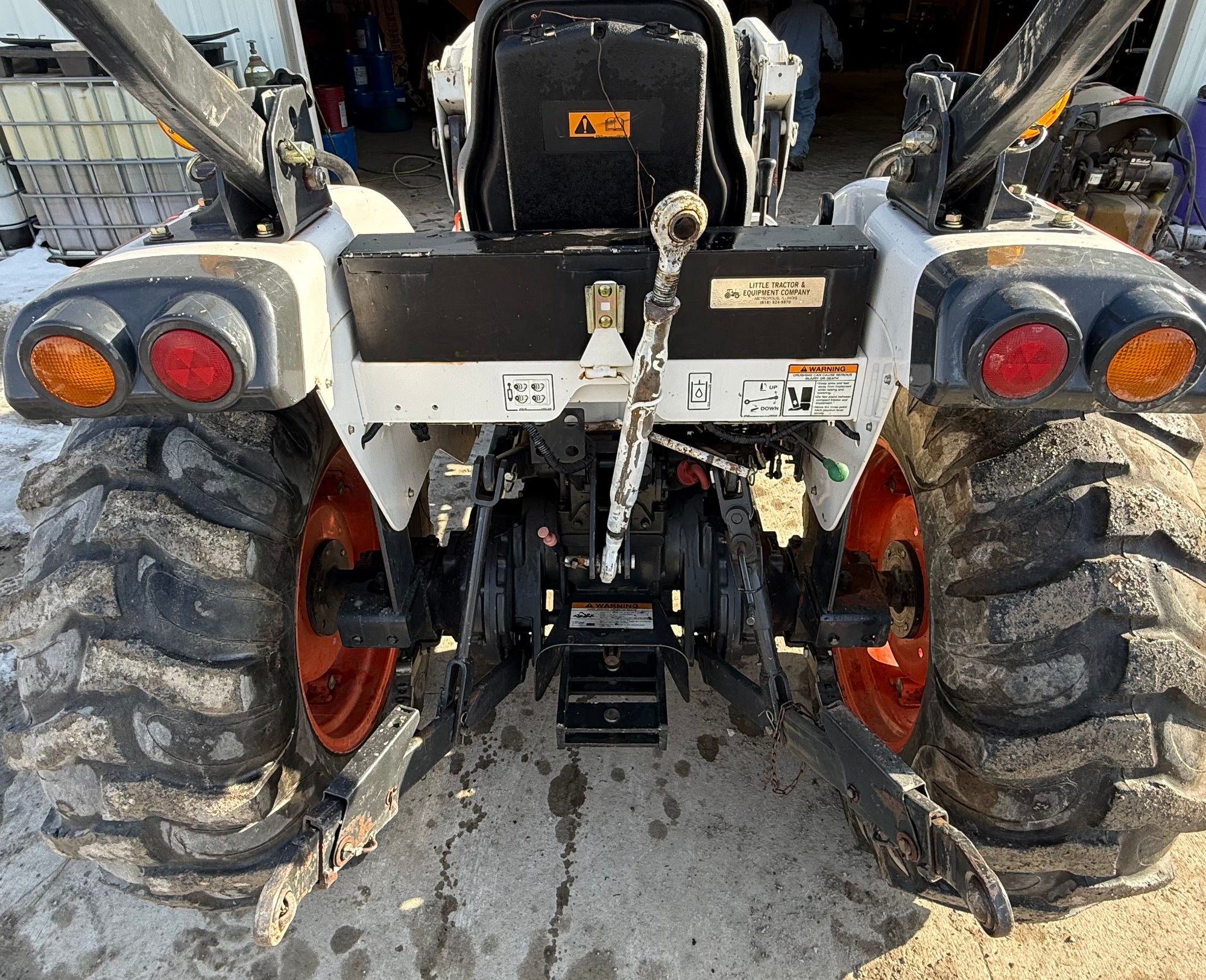 USED BOBCAT CT440 OPEN STATION WITH LOADER #6105268