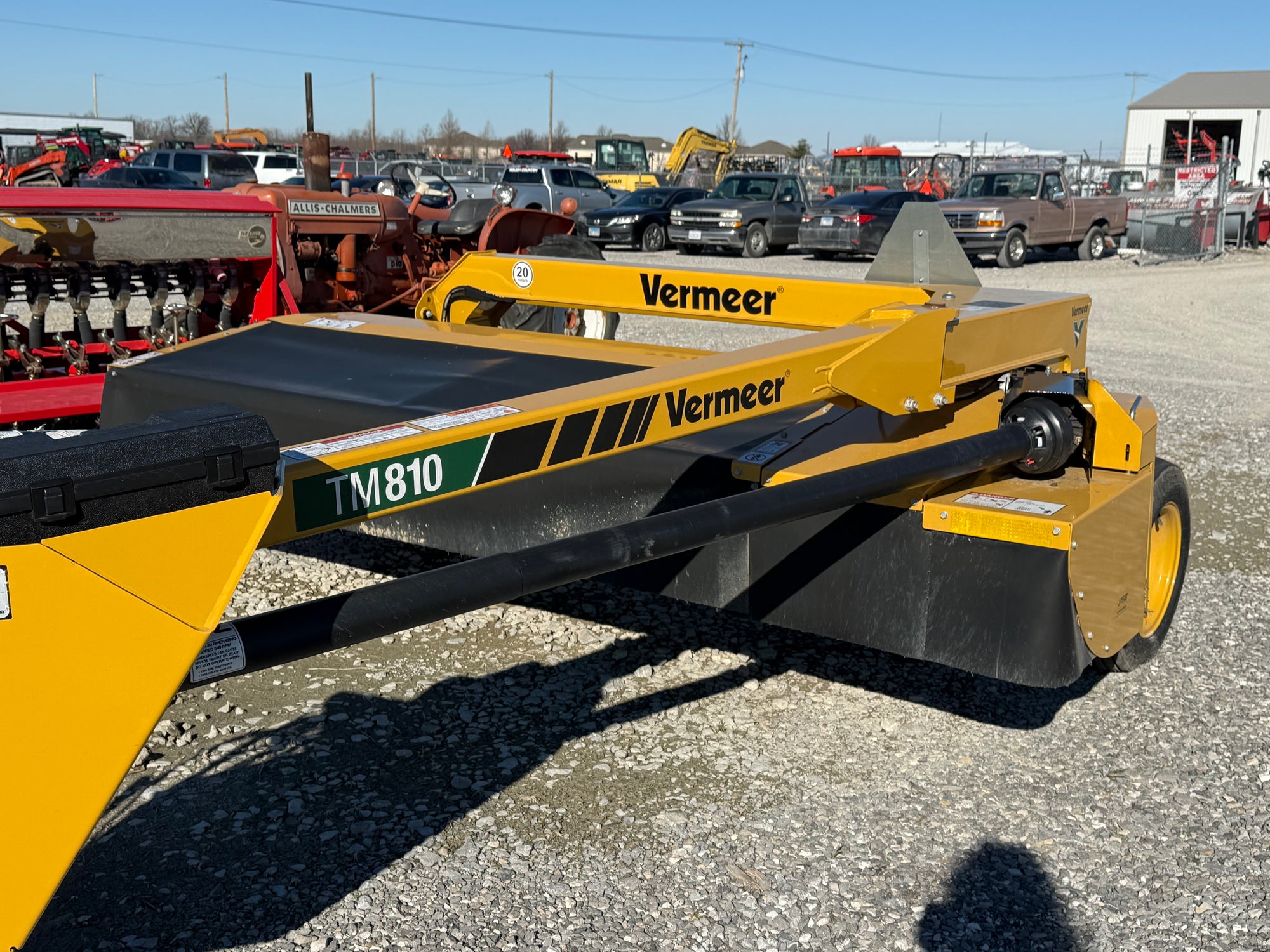 USED - 2024 VERMEERTM810 TRAILED MOWER - SAME AS NEW 0113-0207