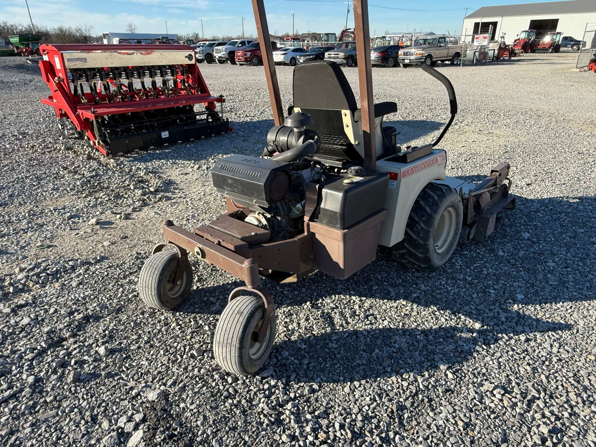 USED 2012 GRASSHOPPER 729B-61" CUT #4166541 0116-0210