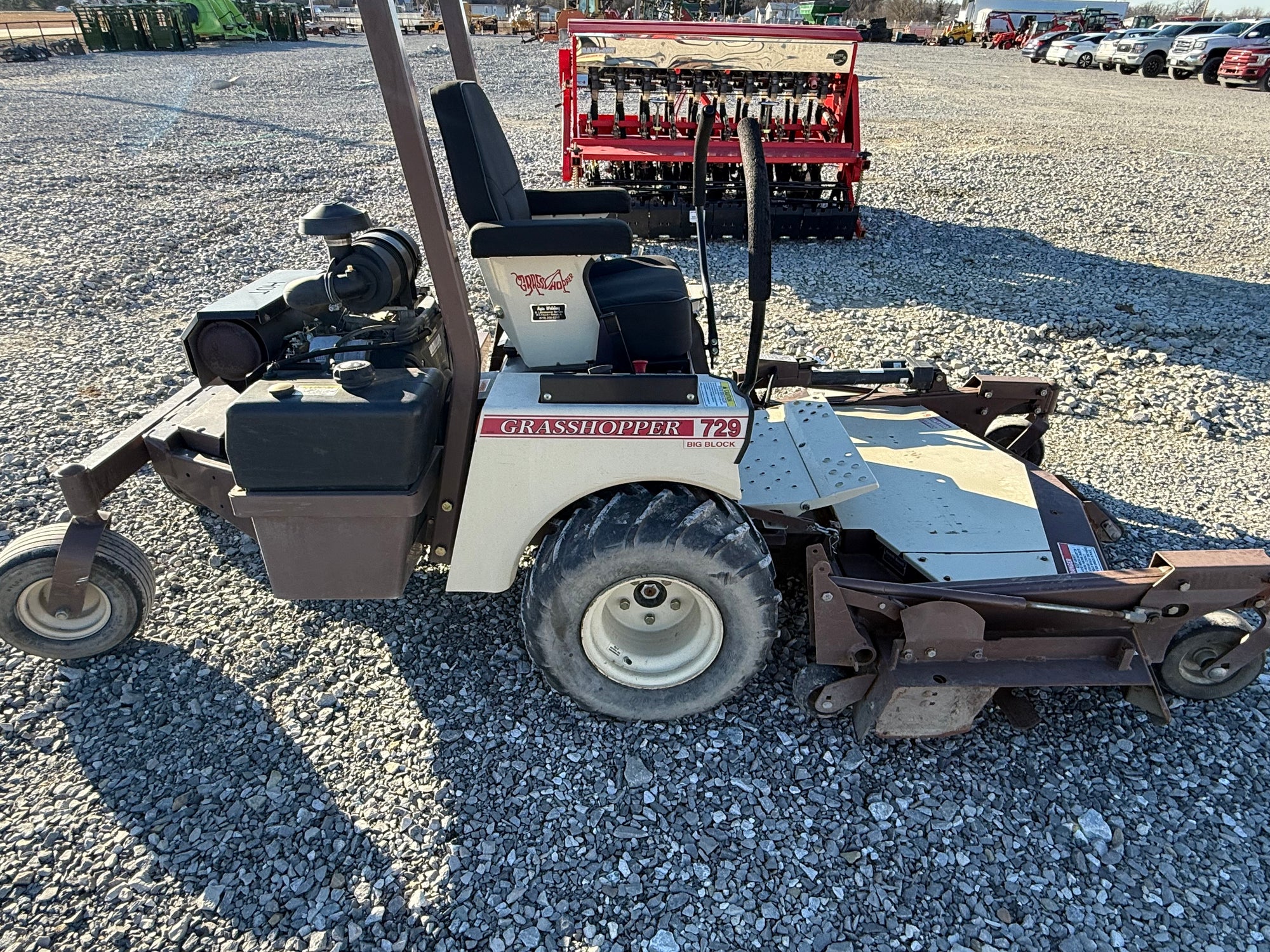 USED 2012 GRASSHOPPER 729B-61" CUT #4166541 0116-0210