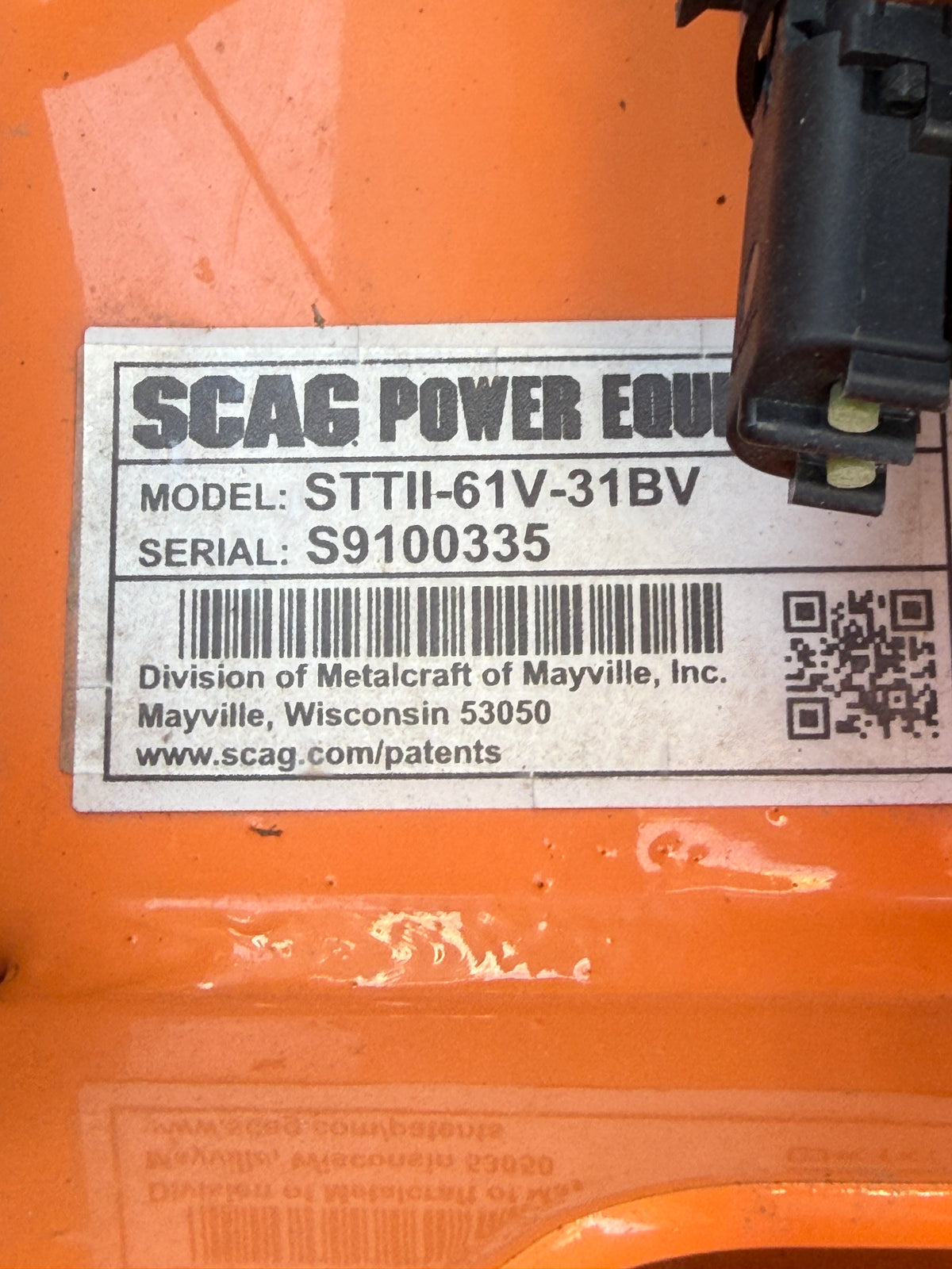 USED 2022 SCAG TURF TIGER II-61" CUT - 31HP - #6169186