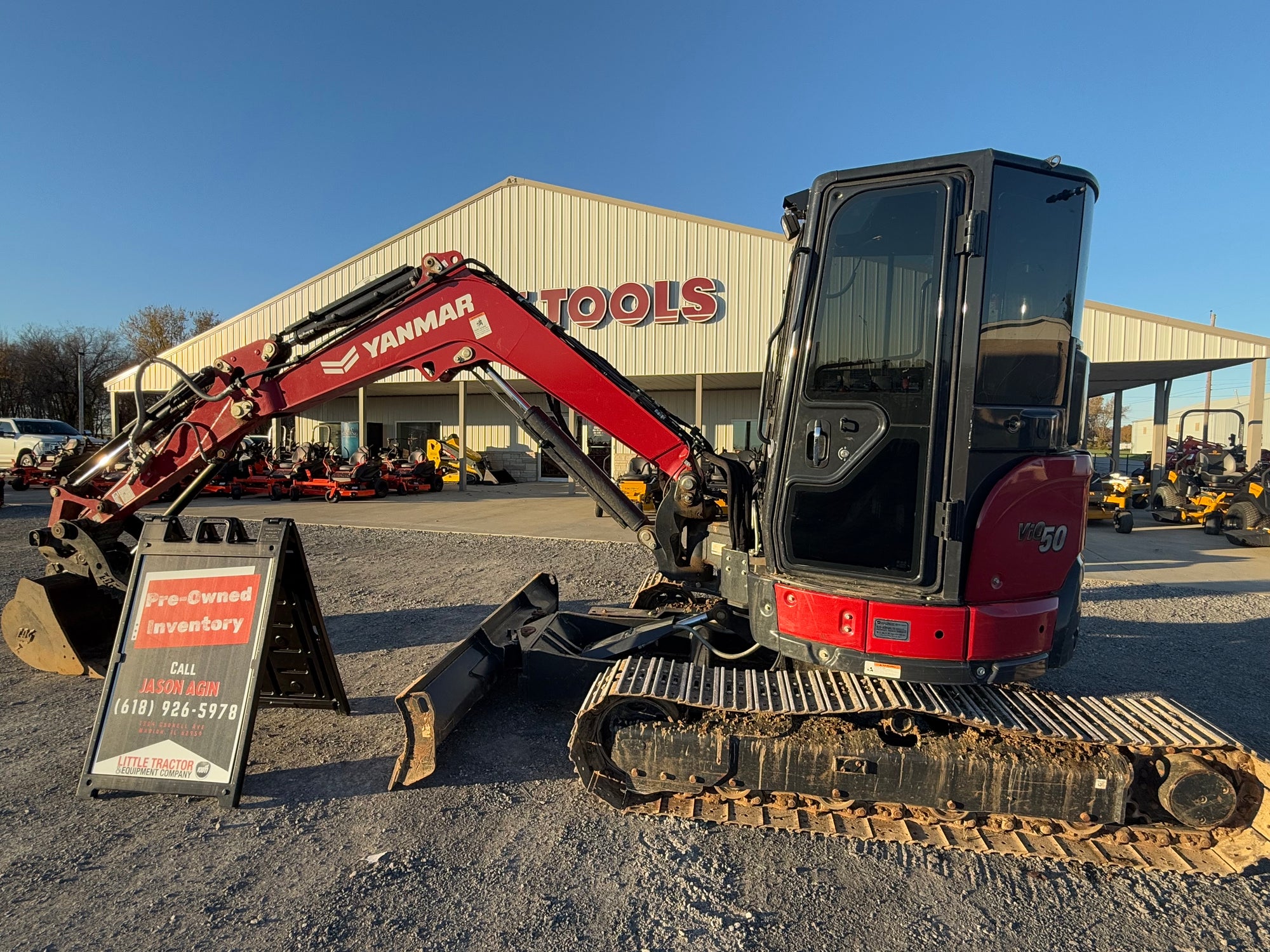 USED 2022 YANMAR VIO-50 CAB - 4-WAY ANGLE BLADE #4162624