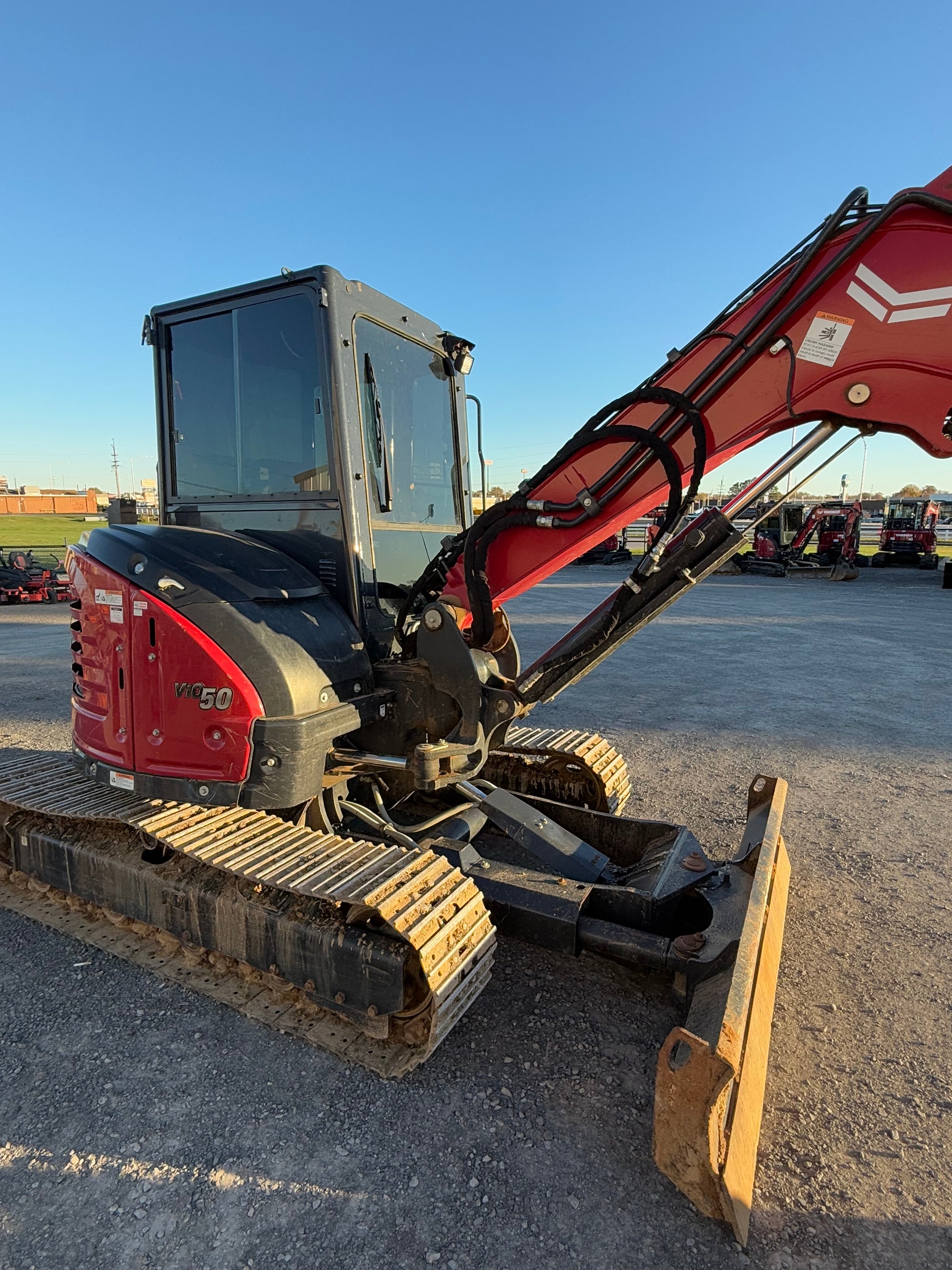 USED 2022 YANMAR VIO-50 CAB - 4-WAY ANGLE BLADE #4162624