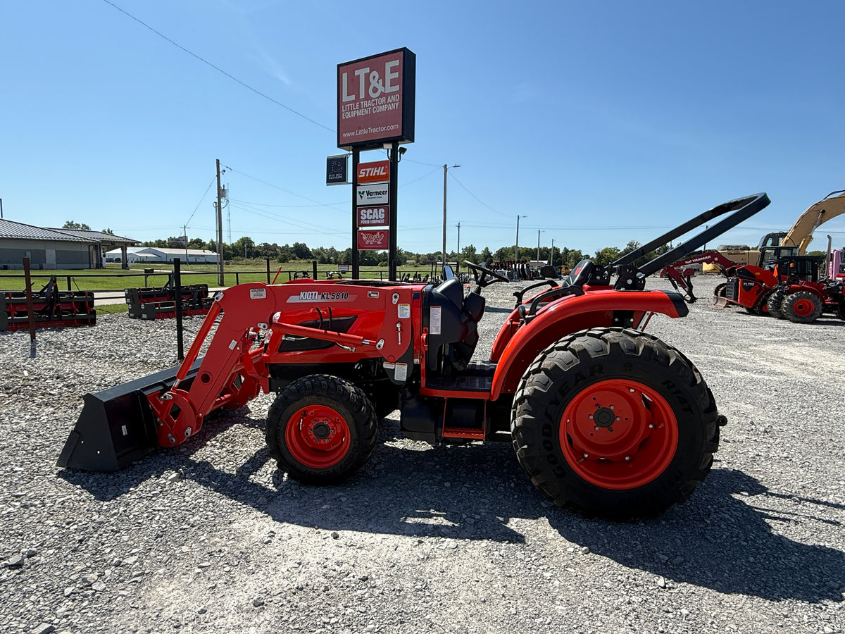 USED 2025 KIOTI NS6010HST &amp; LOADER - LOW HOURS - #6105529 -  $36,600