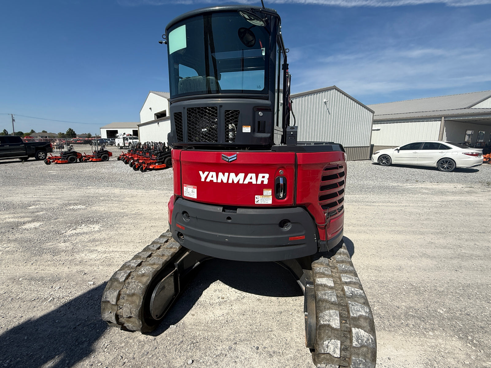 USED 2023 YANMAR VIO-50 CAB WITH BUCKET AND THUMB - #6169922 - $66,000