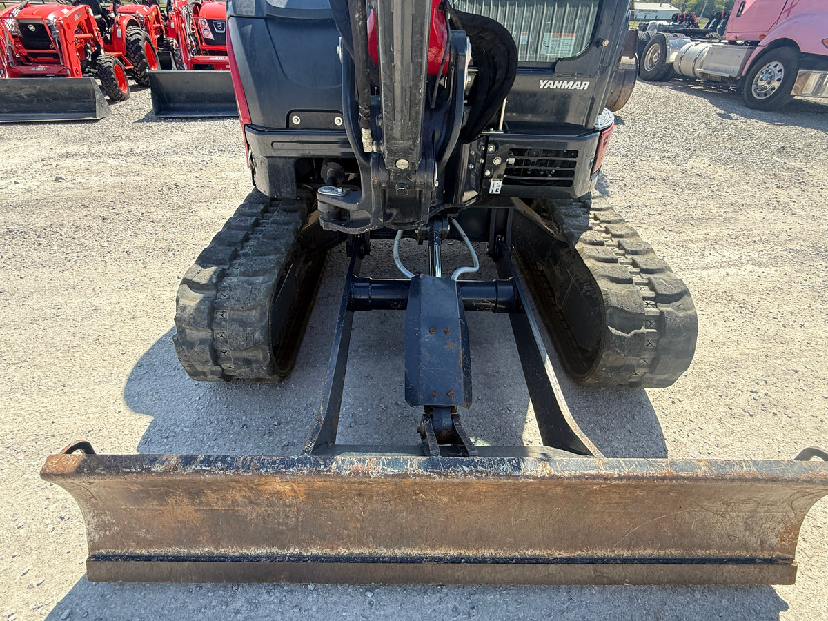 USED 2023 YANMAR VIO-50 CAB WITH BUCKET AND THUMB - #6169922 - $66,000