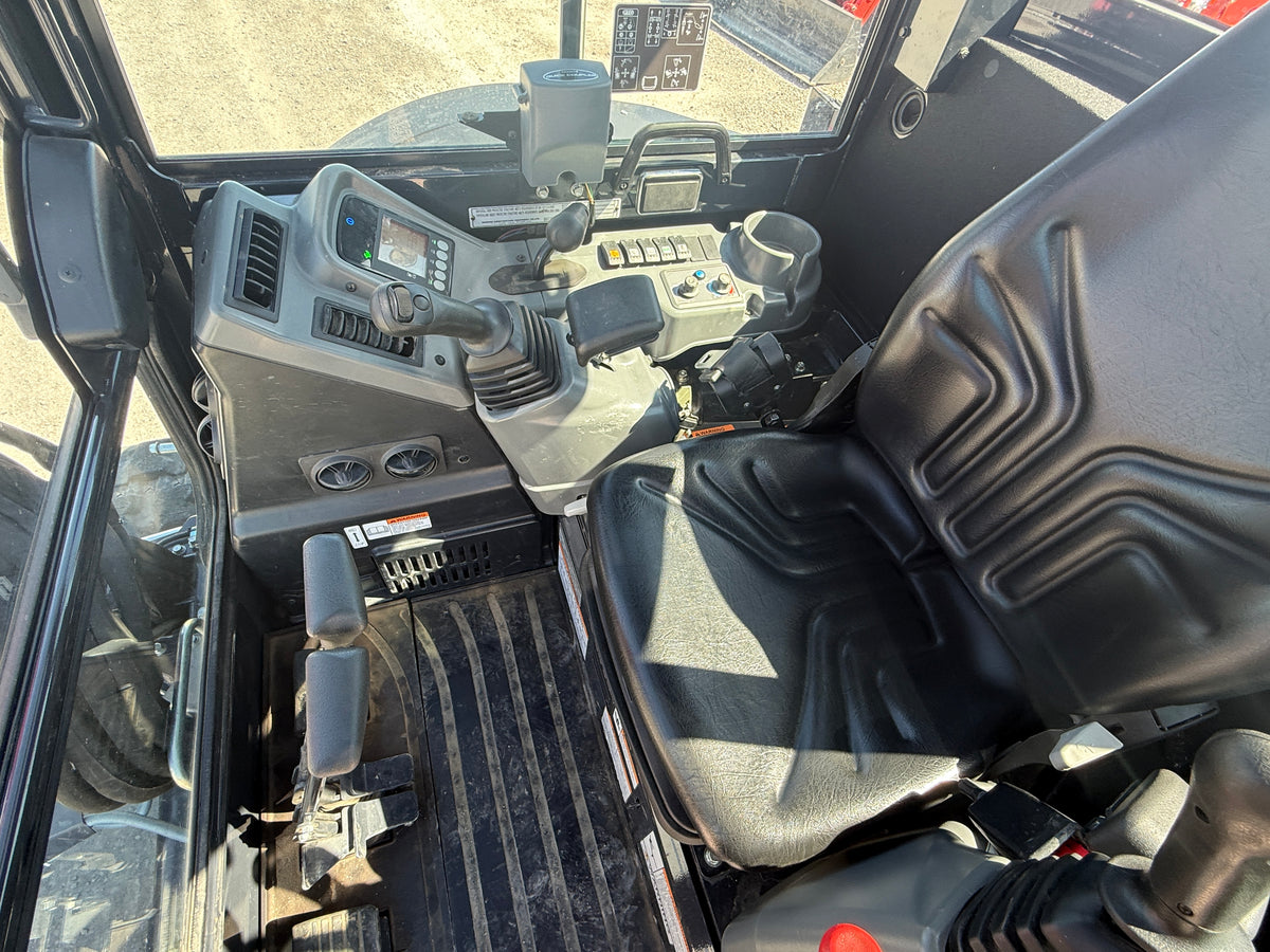 USED 2023 YANMAR VIO-50 CAB WITH BUCKET AND THUMB - #6169922 - $66,000