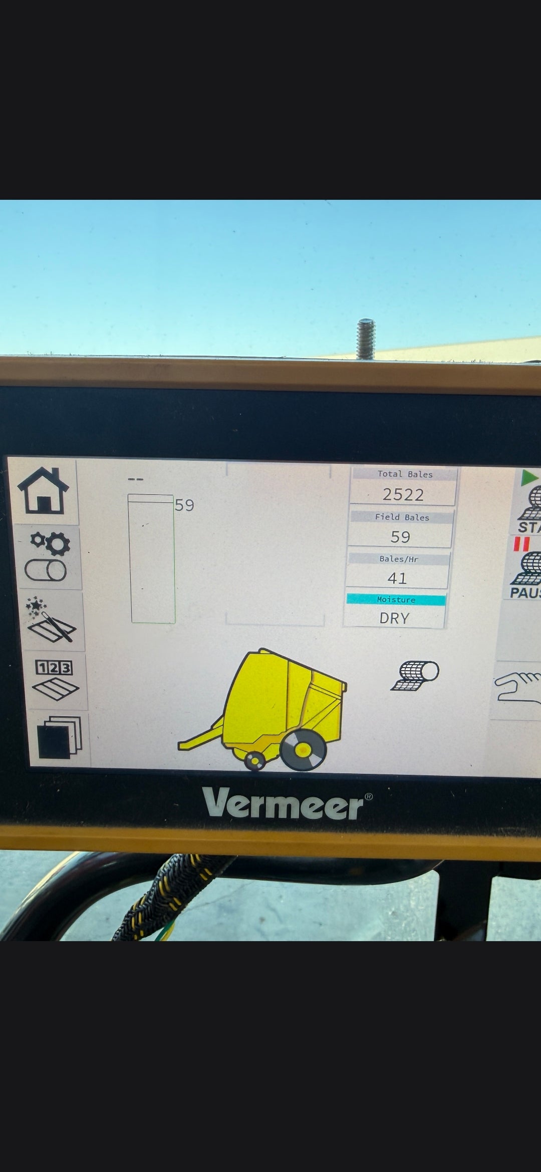 USED 2023 VERMEER 504R SIGNATURE SERIES - #6105504 - $34,900