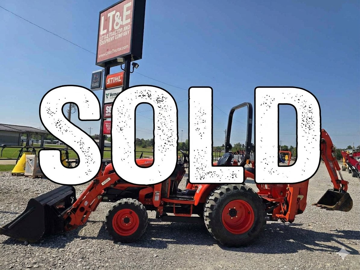 SOLD! SOLD! SOLD! USED 2010 KIOTI CK30 - TRACTOR - LOADER - BACKHOE - #6169754 - $17,800