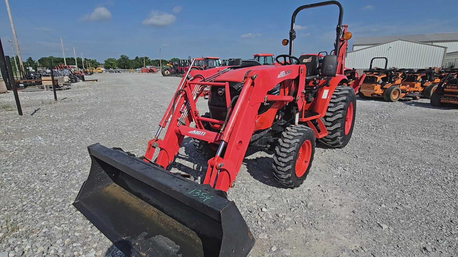 USED 2024 KIOTI CK3520SE - TRACTOR-LOADER-BACKHOE #6169990