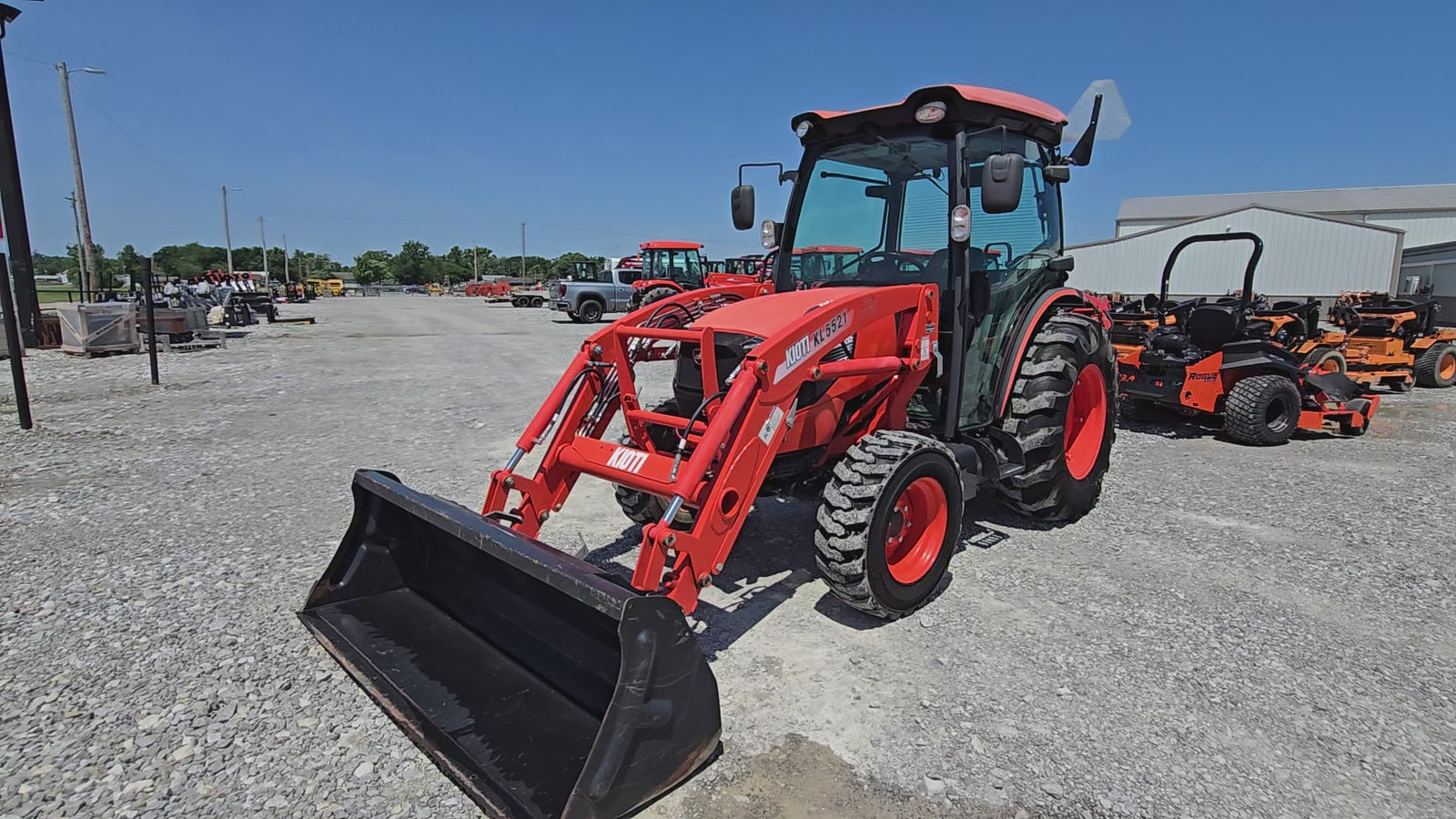 2023 KIOTI DK6020SE CAB & LOADER -