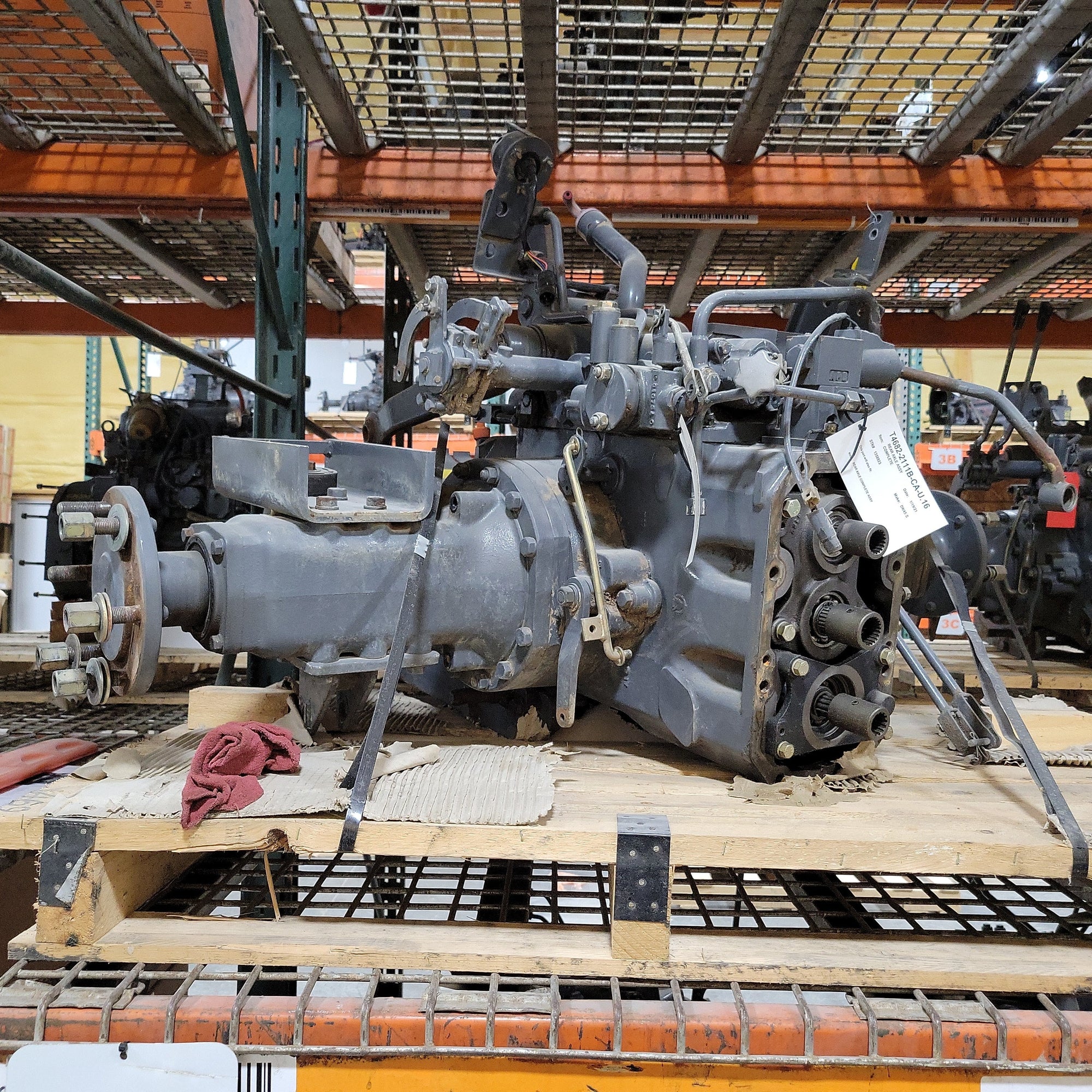 KIOTI DK45S REAR AXLE ASSY