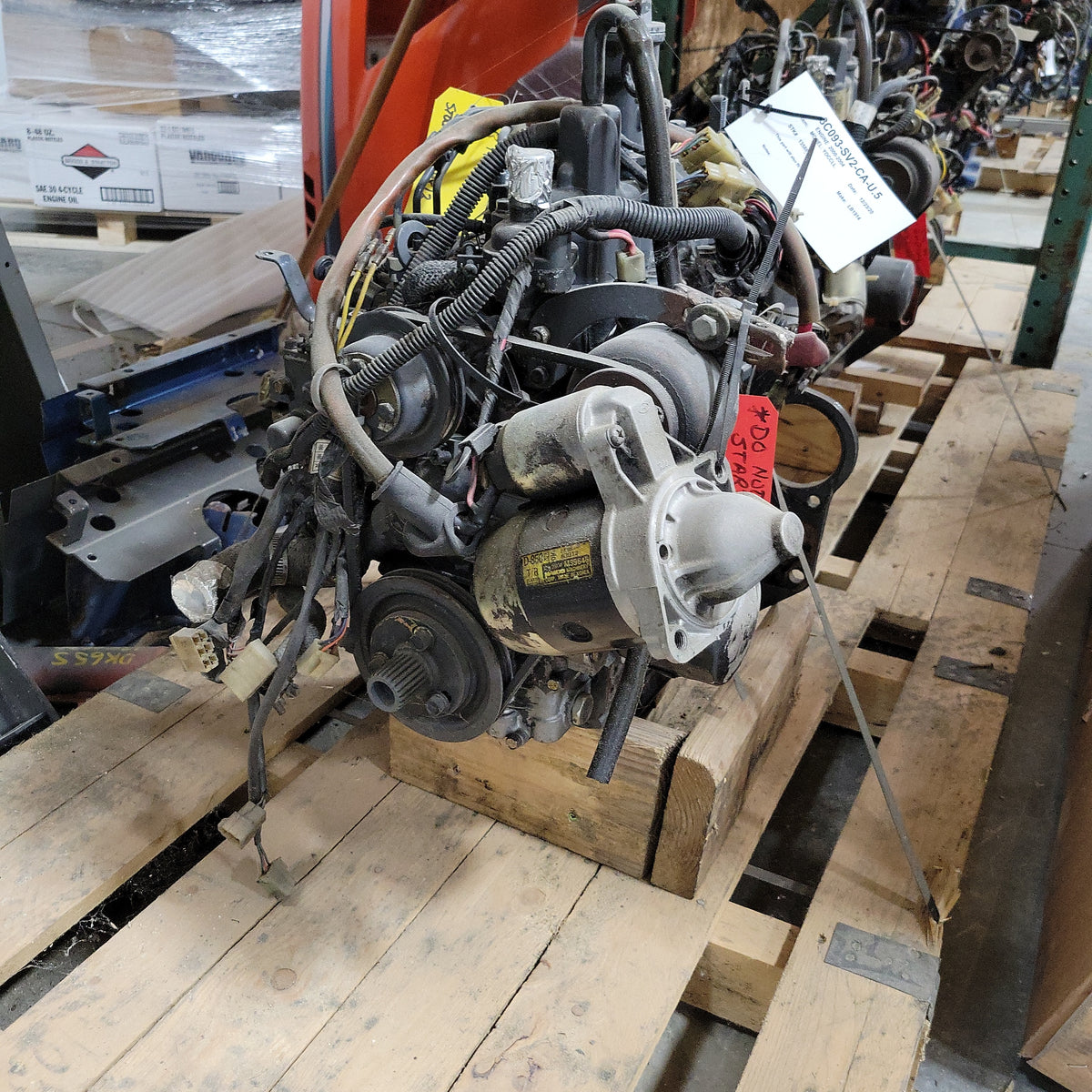 KIOTI LB1914 COMPLETE ENGINE