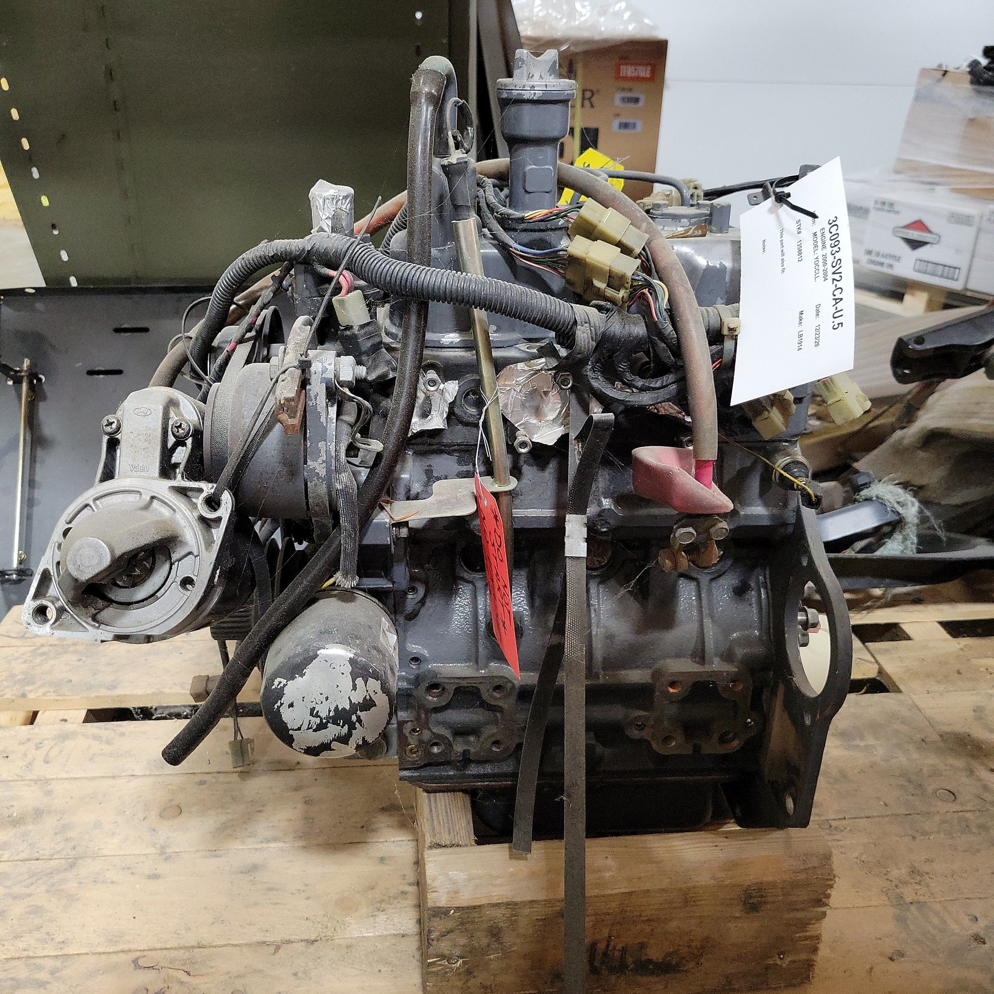 KIOTI LB1914 COMPLETE ENGINE