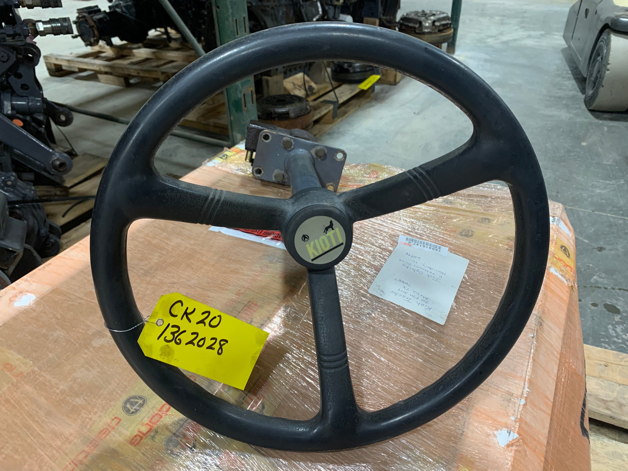 KIOTI CK20 STEERING UNIT AND COLUMN