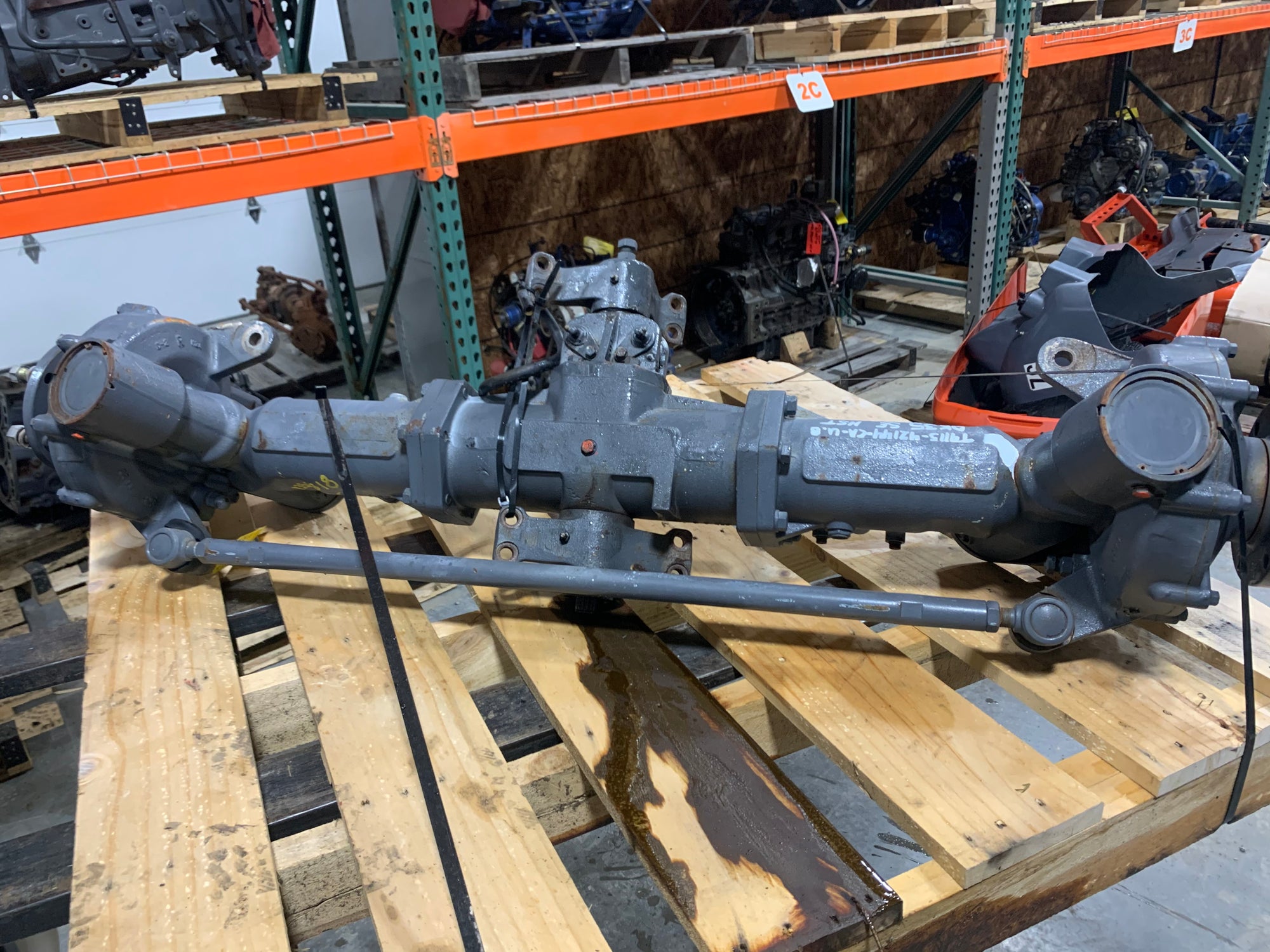 KIOTI DK35SE HST FRONT AXLE ASSY COMPLETE