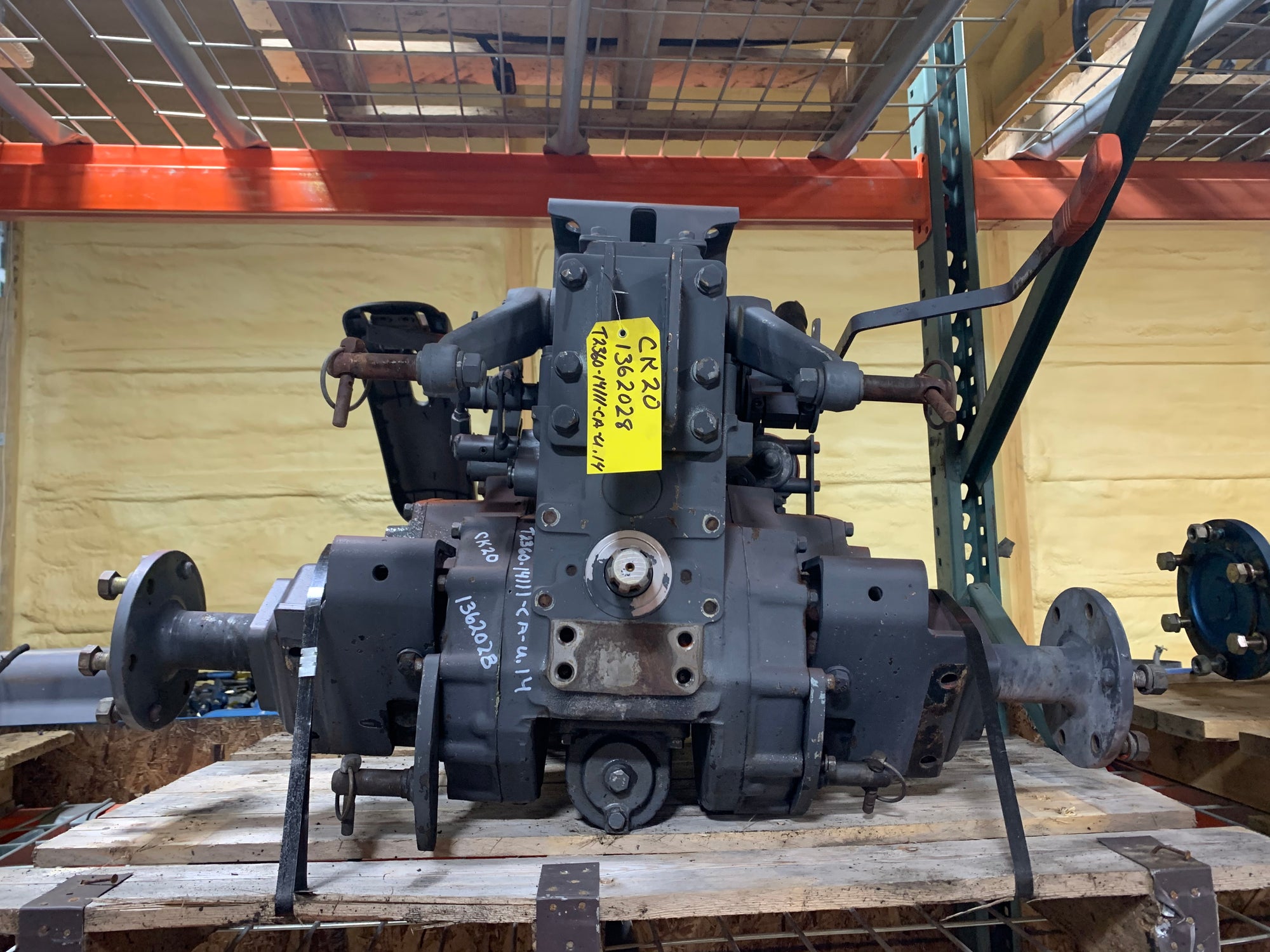 KIOTI CK20 COMPLETE REAR AXLE ASSY