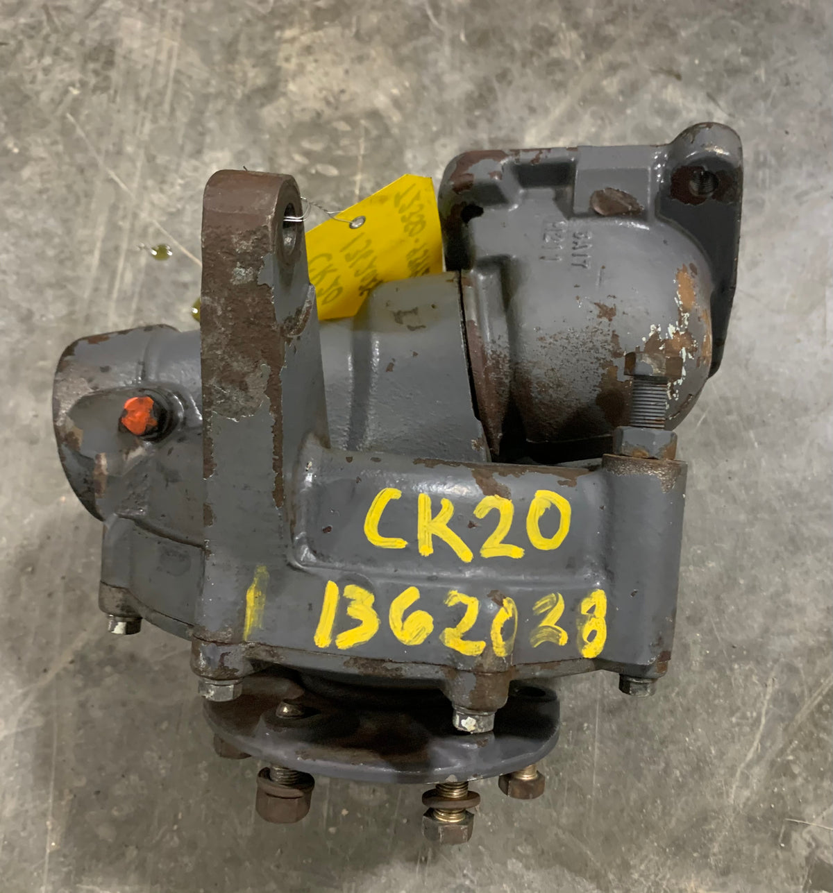 KIOTI CK20 FRONT AXLE BEVEL ASSEMBLY